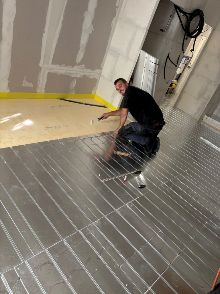 Pose du chauffage au sol – RAYAN Chauffage & Sanitaires, Gland