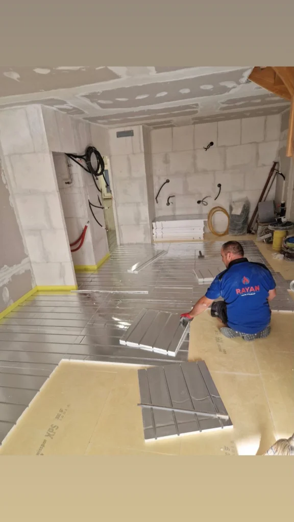 Pose du chauffage au sol – RAYAN Chauffage & Sanitaires, Gland